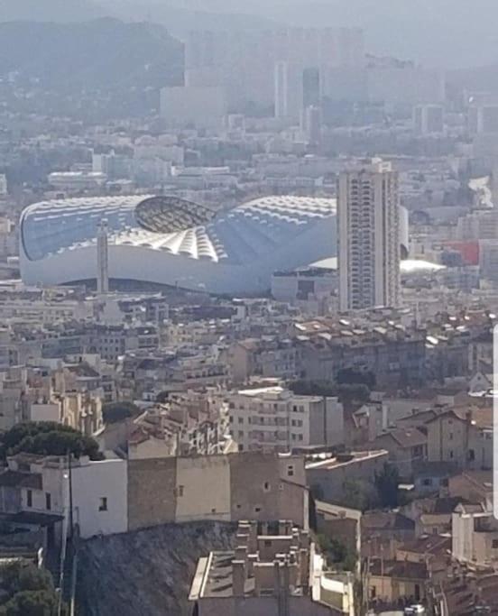 Studio Coin Nuit, Entre Plage Et Centre Marseille Exteriér fotografie